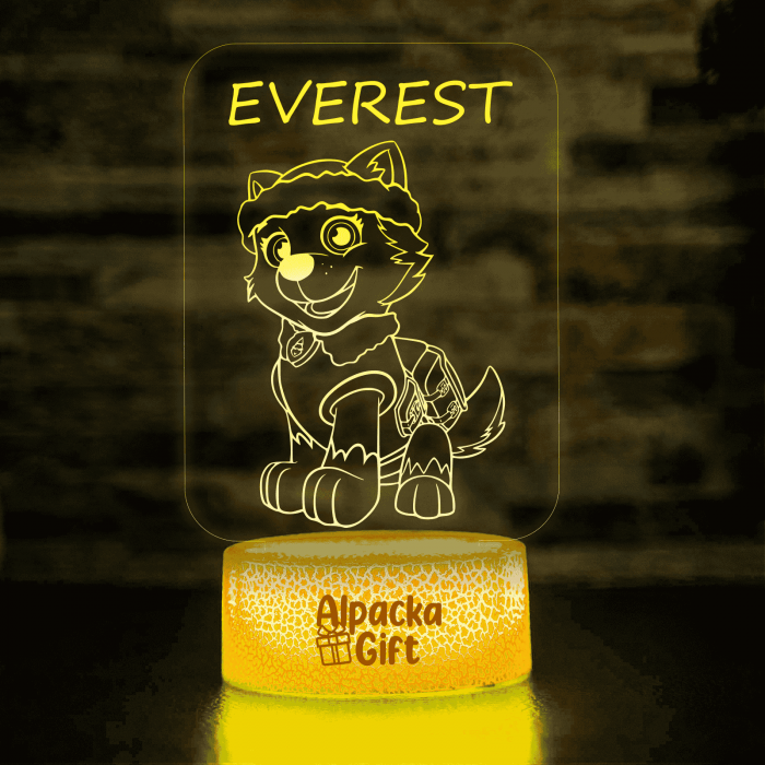 Lampă 3D - Paw Patrol - Everest [3]