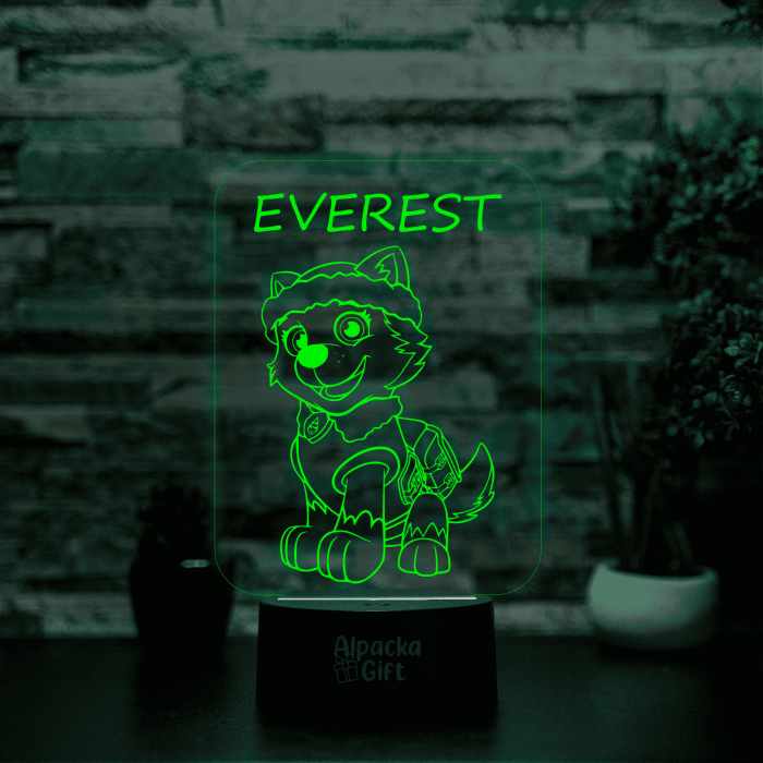 Lampă 3D - Paw Patrol - Everest [5]