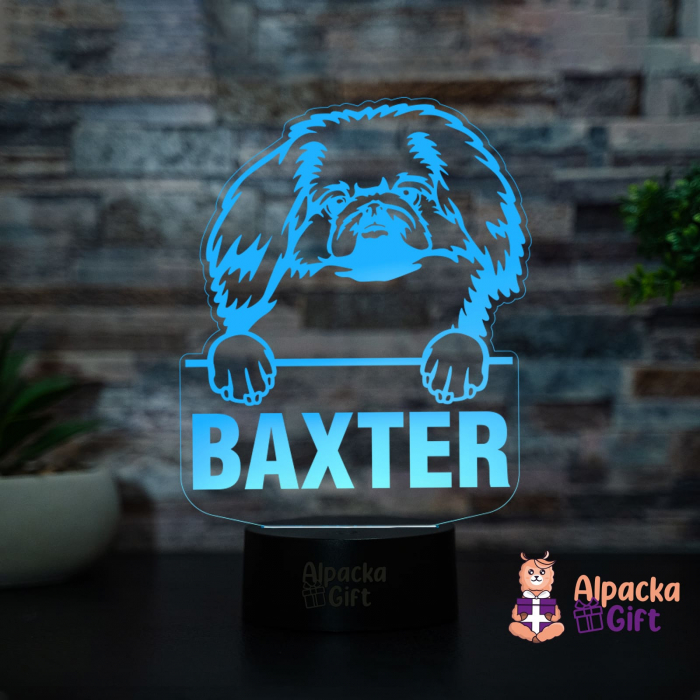 Lampă 3D - Pekingese [2]