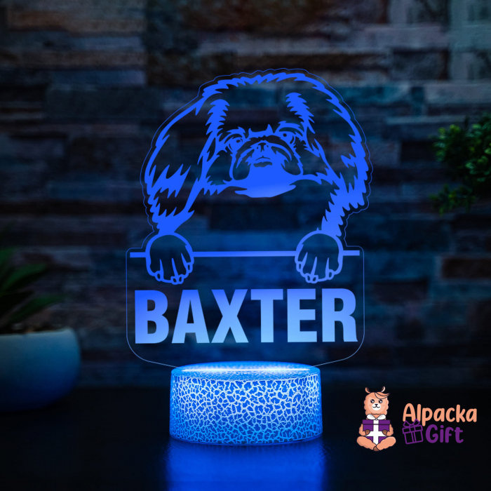 Lampă 3D - Pekingese [3]