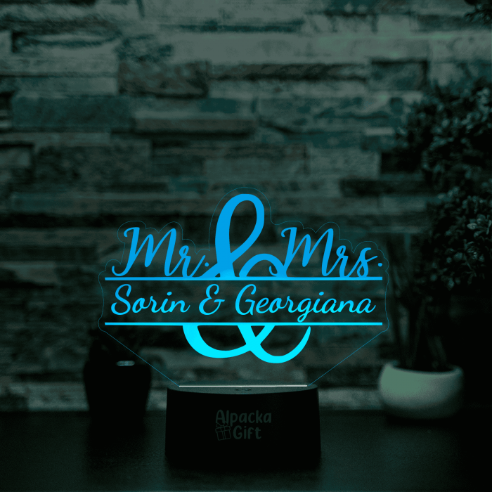 Lampă 3D - Mr.&Mrs. [3]