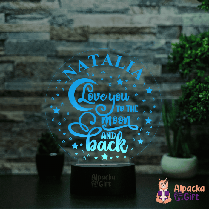 Lampă 3D - Nume [5]