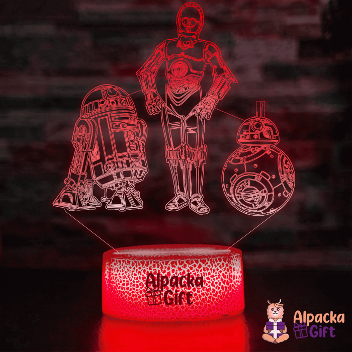 Lampa 3D -Personaje Star Wars [2]