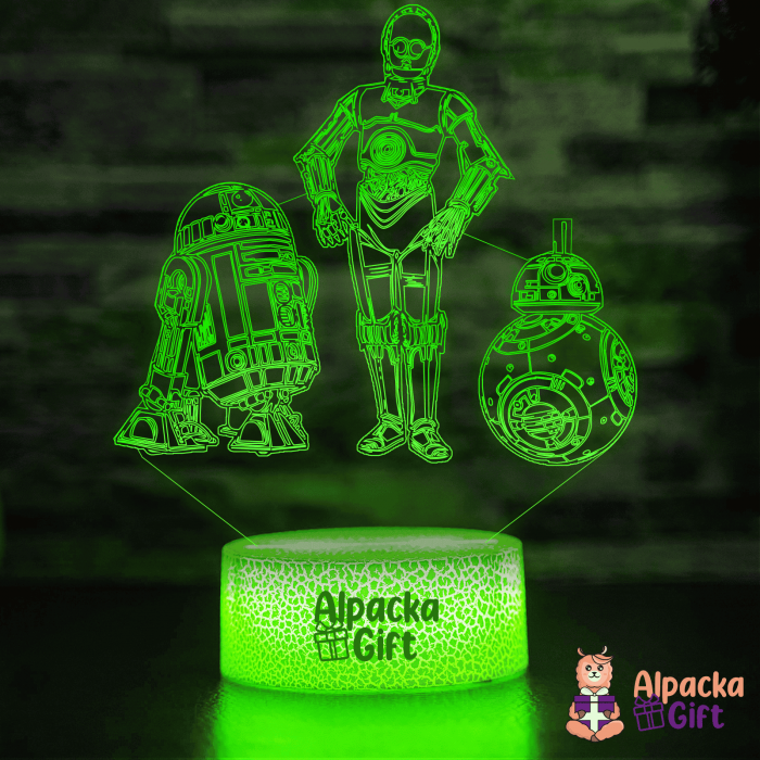 Lampa 3D -Personaje Star Wars [4]