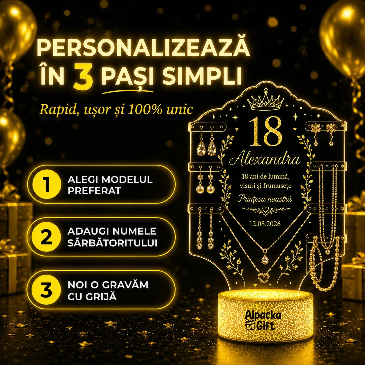 Suport de bijuterii pentru Majorat Prințesa Noastră [3]