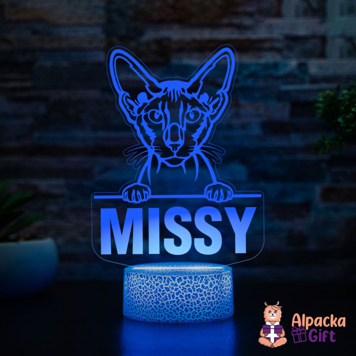 Lampă 3D Peterbald [4]