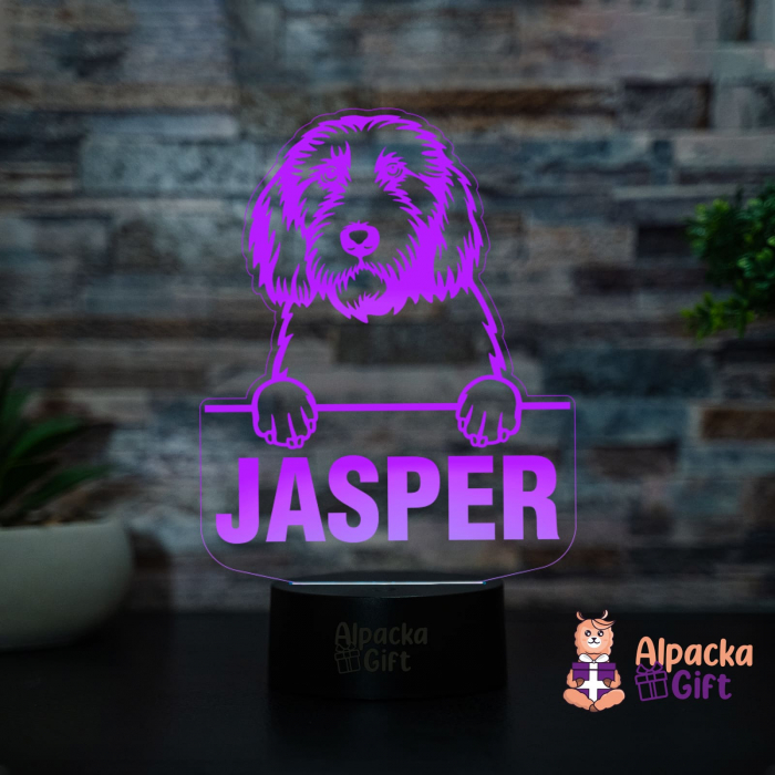 Lampă 3D - Petits Bassets Griffons Vendeens [4]