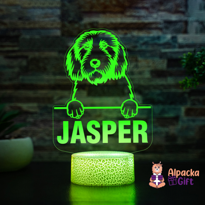 Lampă 3D - Petits Bassets Griffons Vendeens [4]