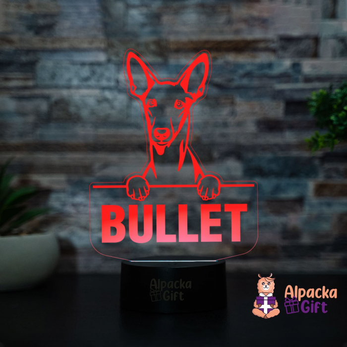 Lampă 3D - Pharaoh Hound [2]