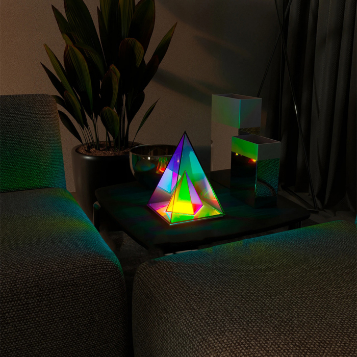 Lampă 3D Piramidă Magică [3]