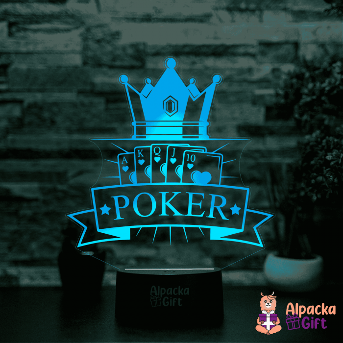 Lampă 3D - Poker 1 [3]
