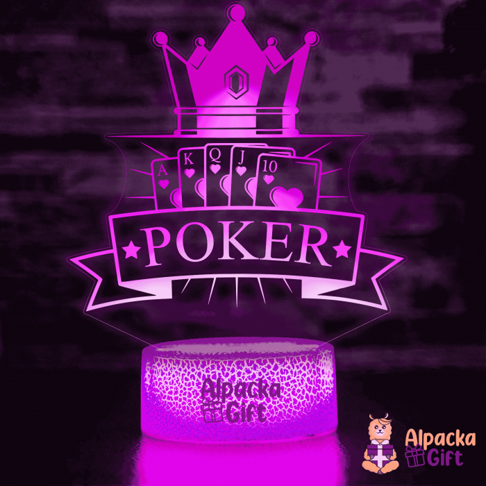 Lampă 3D - Poker 1 [4]