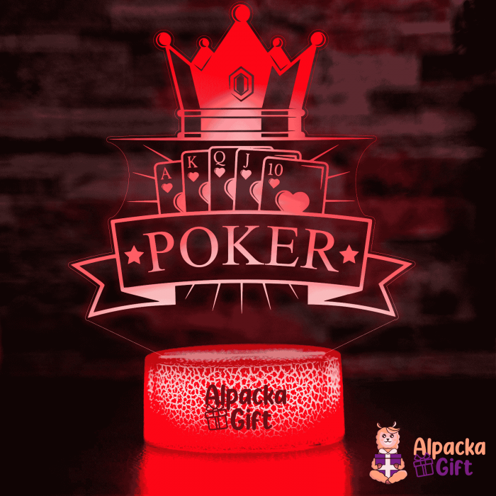 Lampă 3D - Poker 1 [5]