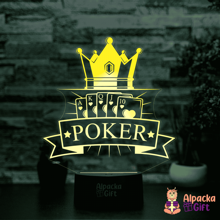 Lampă 3D - Poker 1 [2]