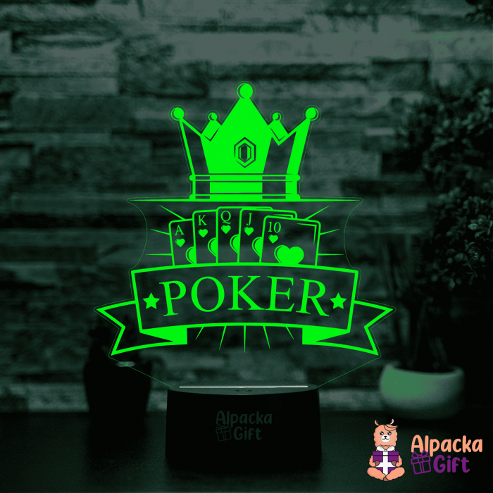 Lampă 3D - Poker 1 [5]