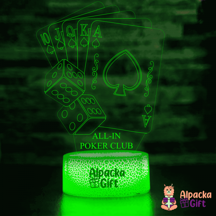 Lampă 3D - Poker 2 [5]