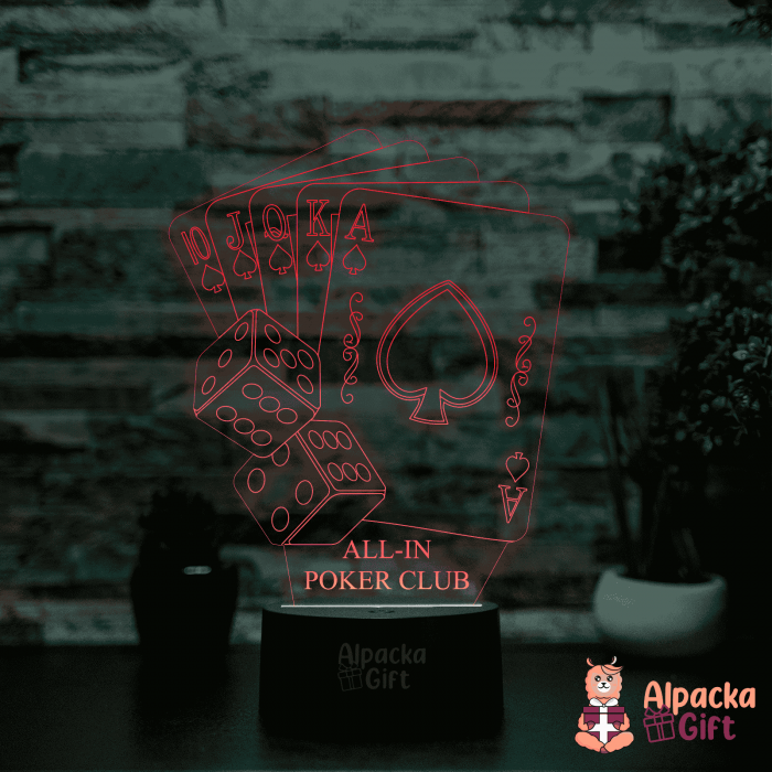 Lampă 3D - Poker 2 [4]