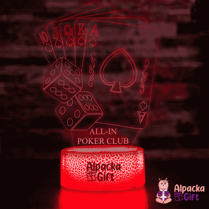 Lampă 3D - Poker 2 [4]