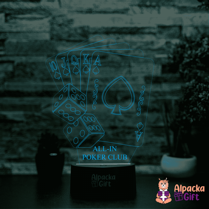 Lampă 3D - Poker 2 [2]