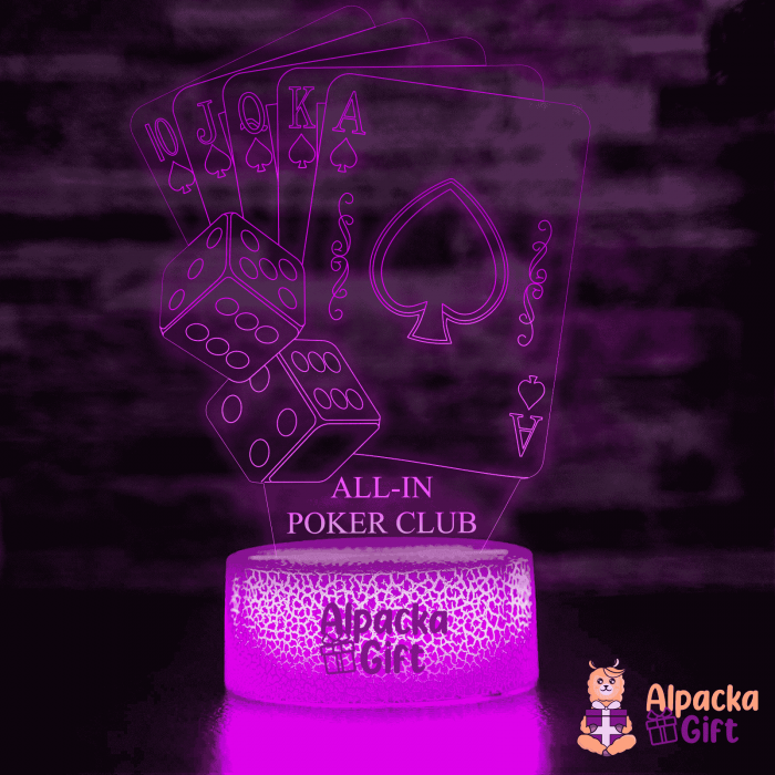 Lampă 3D - Poker 2 [3]