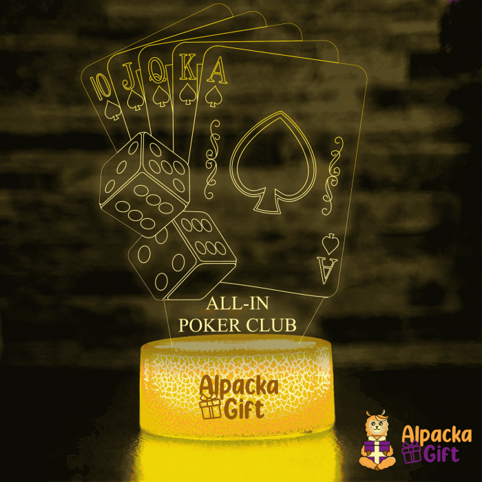 Lampă 3D - Poker 2 [2]