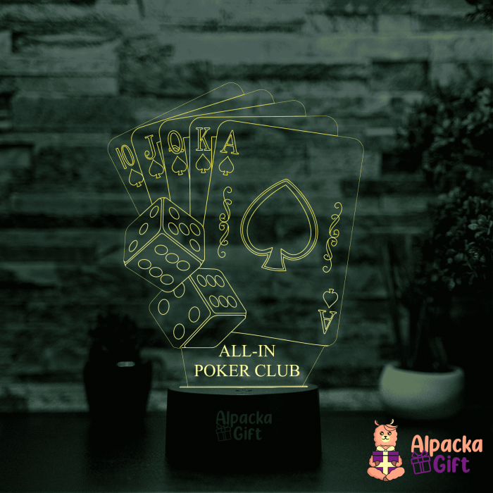 Lampă 3D - Poker 2 [3]