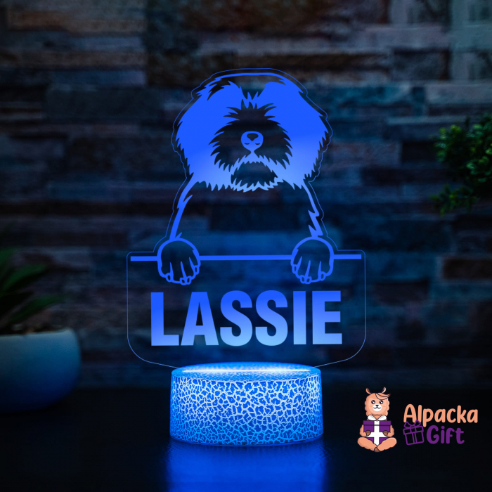 Lampă 3D - Polish Lowland Sheepdog [3]