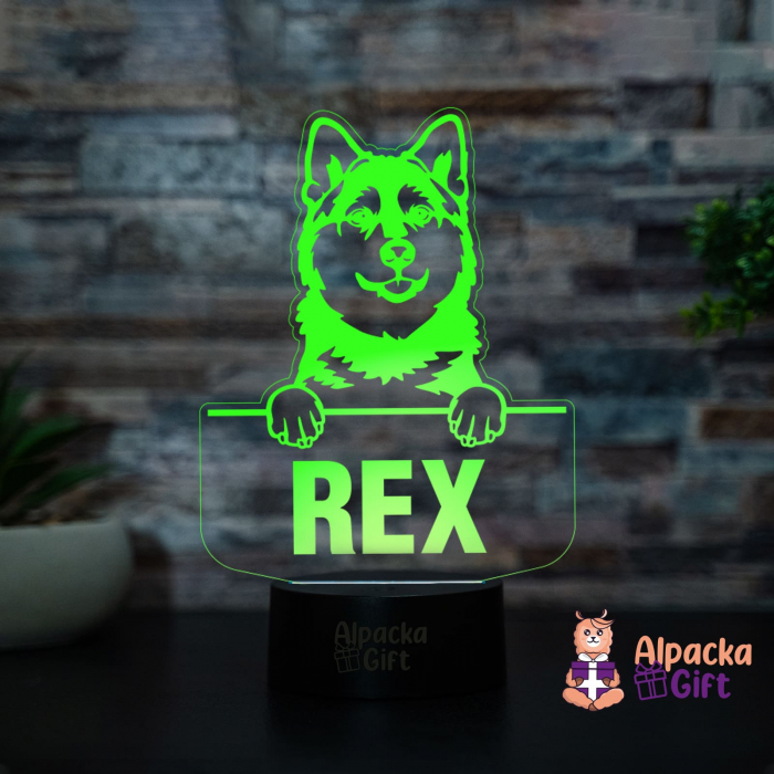 Lampă 3D Pomsky [4]