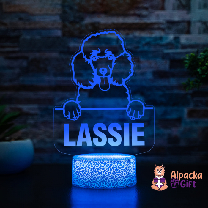 Lampă 3D - Poodle [3]