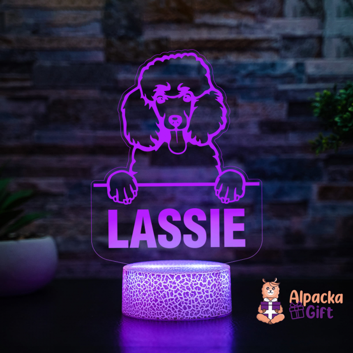 Lampă 3D - Poodle [4]