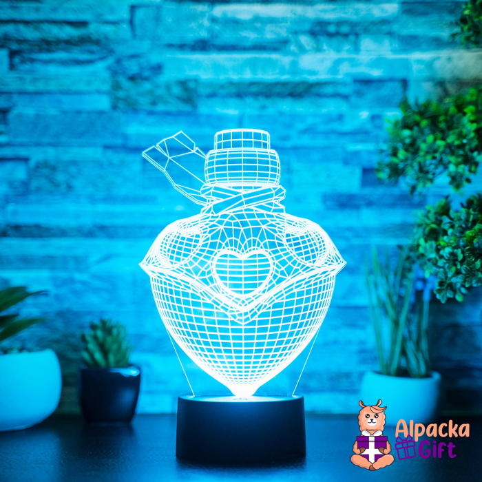 Lampă 3D Poțiunea Iubirii [2]