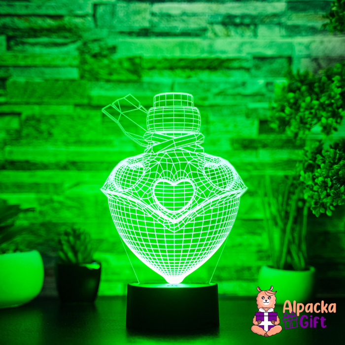 Lampă 3D Poțiunea Iubirii [4]