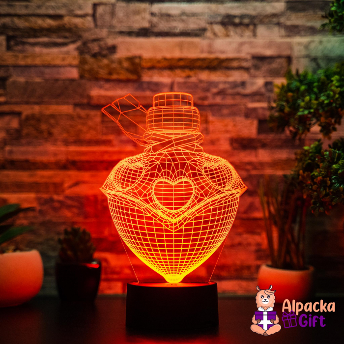 Lampă 3D Poțiunea Iubirii [3]