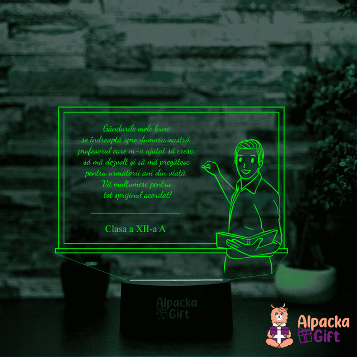 Lampa 3D - Profesor [5]