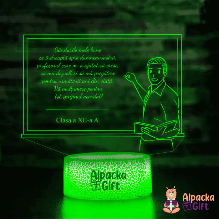 Lampa 3D - Profesor [5]