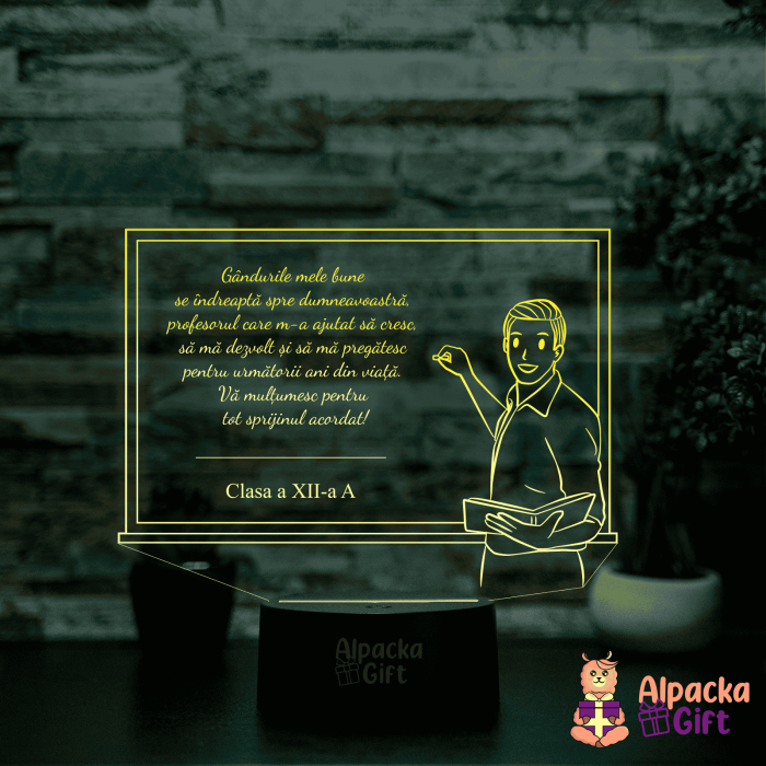 Lampa 3D - Profesor [2]