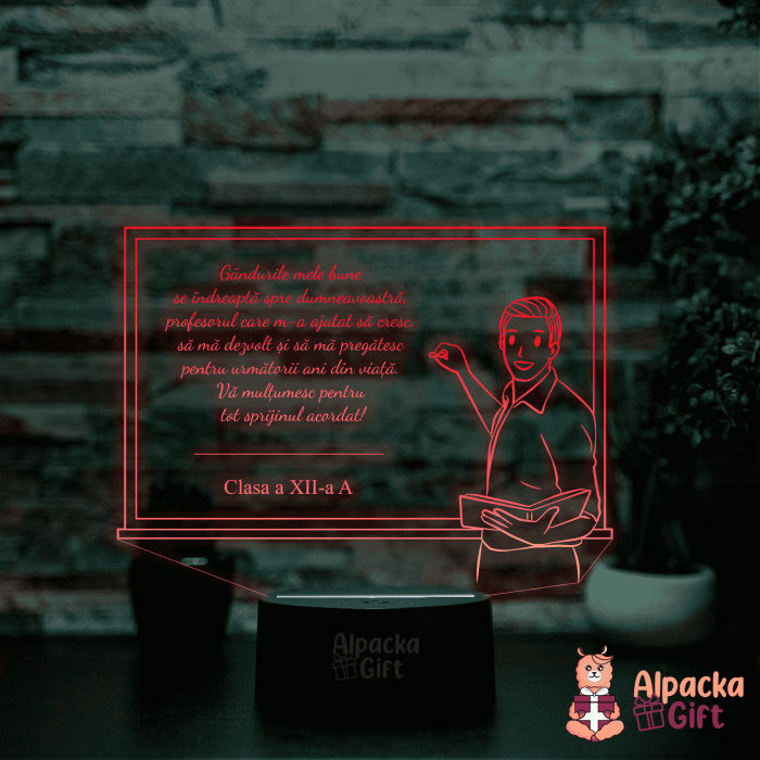 Lampa 3D - Profesor [4]