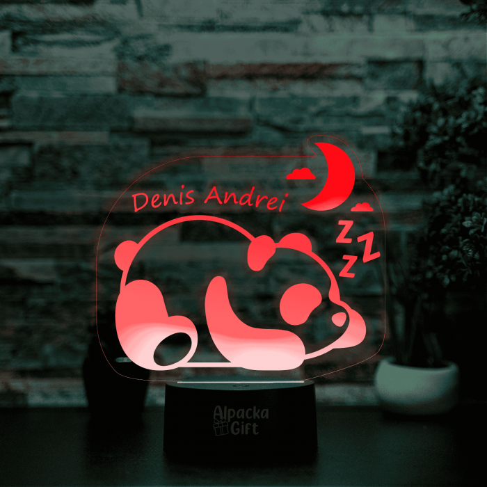 Lampă 3D - Panda [4]