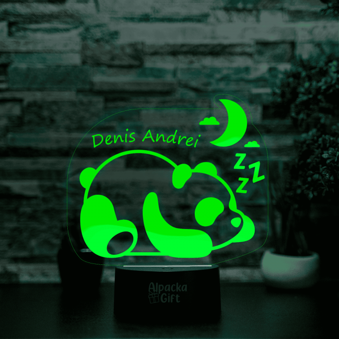 Lampă 3D - Panda [5]