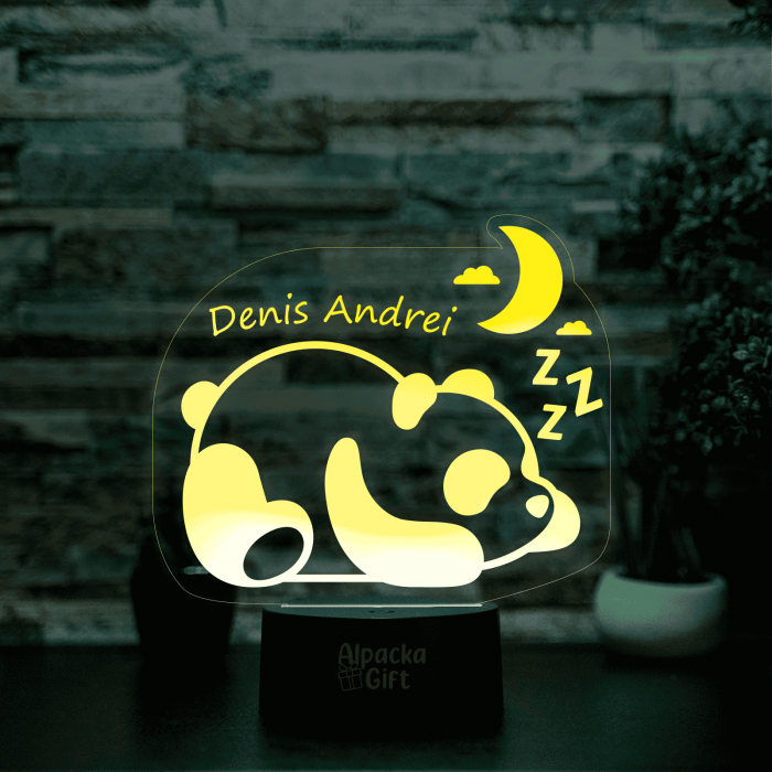 Lampă 3D - Panda [3]