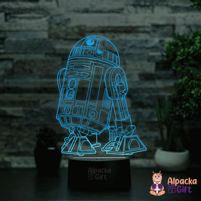 Lampă 3D -R2-D2 [5]