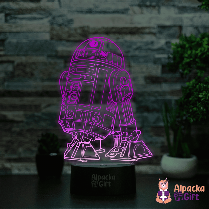 Lampă 3D -R2-D2 [4]