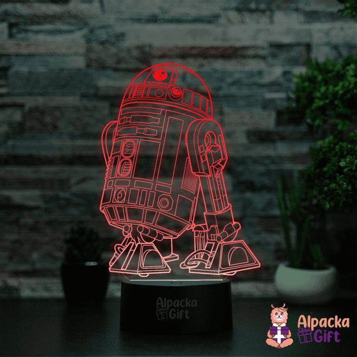 Lampă 3D -R2-D2 [3]
