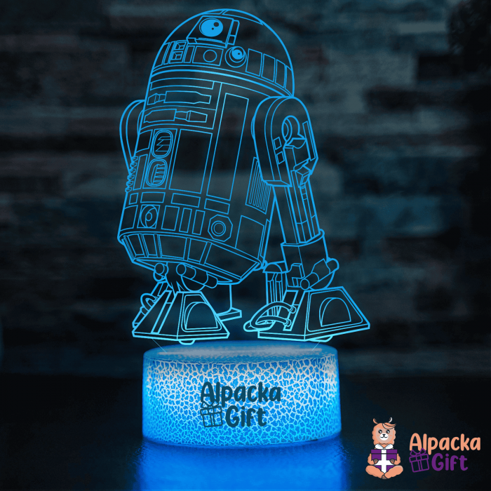 Lampă 3D -R2-D2 [4]