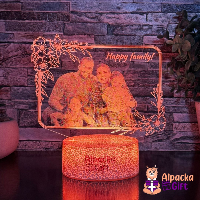 Lampă 3D - Ramă Foto 1 [11]