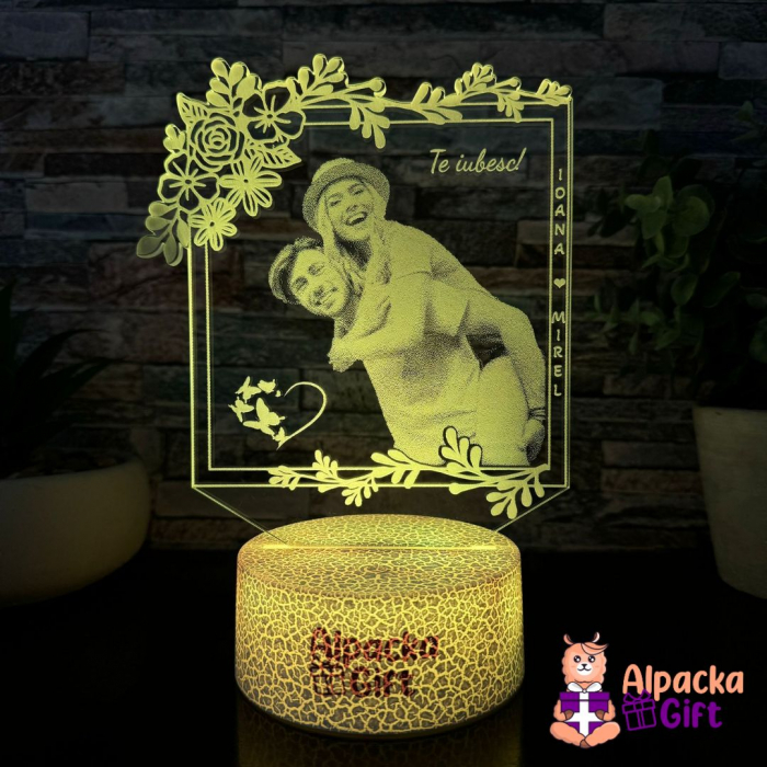 Lampă 3D - Ramă Foto 3 [4]