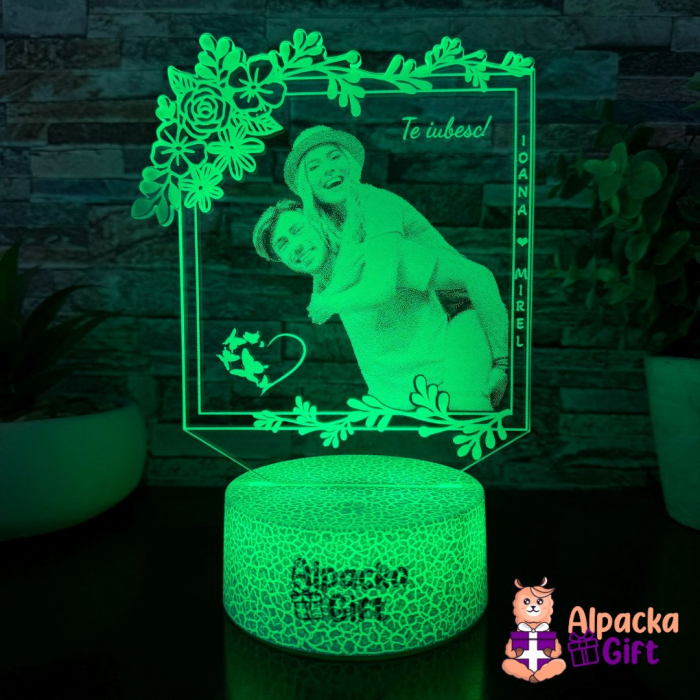 Lampă 3D - Ramă Foto 3 [3]