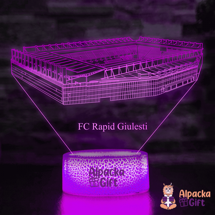 Lampă 3D - Stadion Giulești [3]