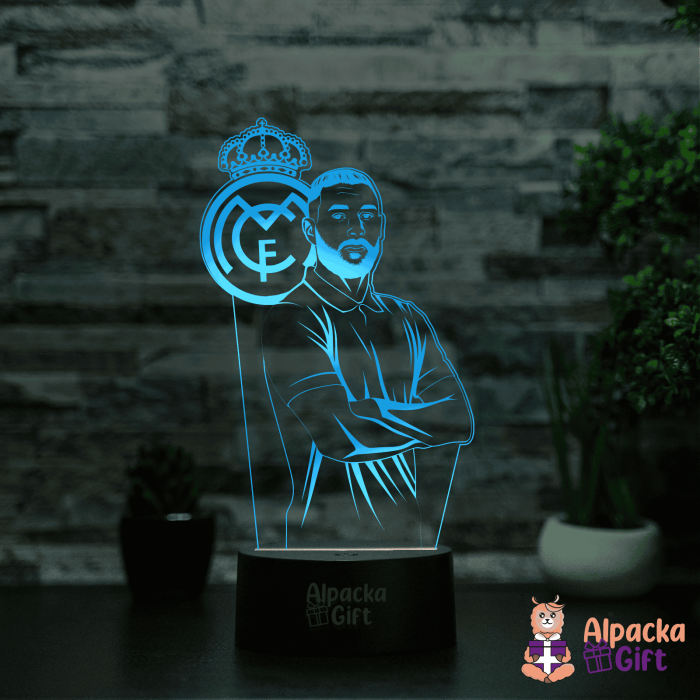 Lampa 3D - Karim Benzema [2]