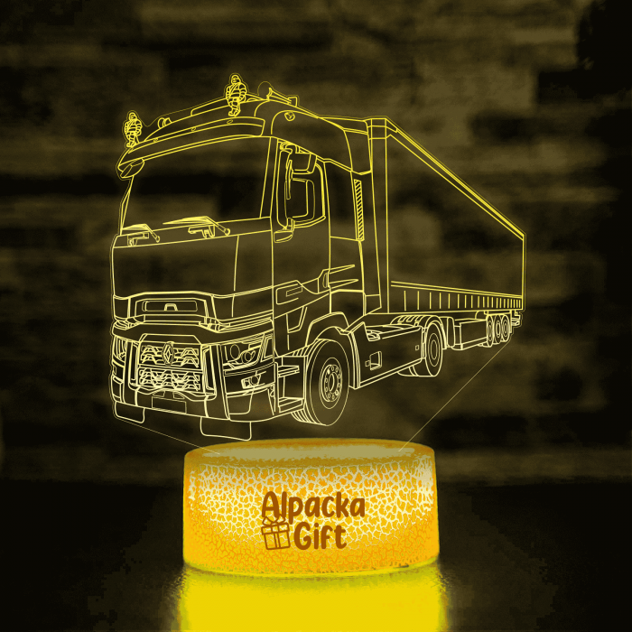 Lampă 3D Renault - Camion [2]